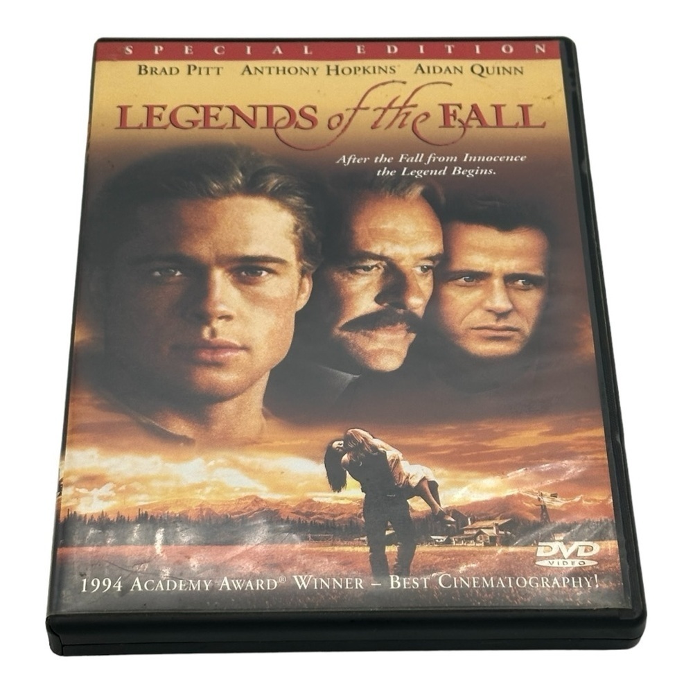 Legends of the Fall DVD Special Edition Brad Pitt Anthony Hopkins